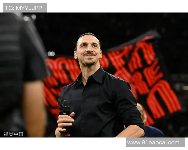 足球巨星伊布魅力写真展现独特风采与运动激情